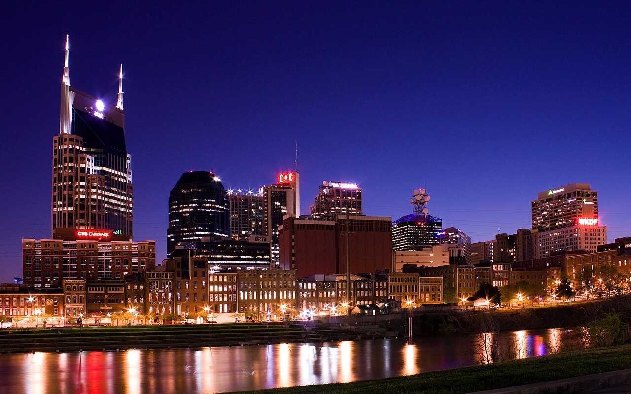 Downtown Nashville skyline