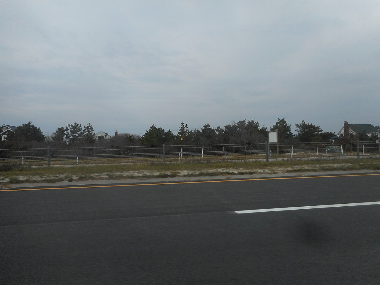 West Gilgo Beach seen from Ocean Parkway on Long Island